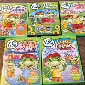 Leap Frog 🐸 7 DVDS